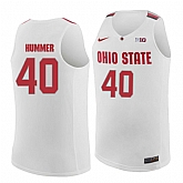 Ohio State Buckeyes #40 Danny Hummer White College Basketball Jersey Dzhi,baseball caps,new era cap wholesale,wholesale hats
